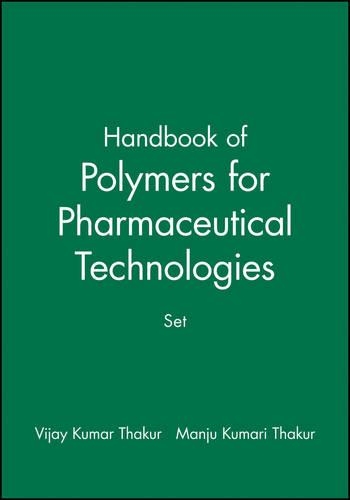 Паперова книга «Handbook of Polymers for Pharmaceutical Technologies, Set», авторів Манджу Кумарі Тхакур, Віджай Кумар Тхакур - фото №1