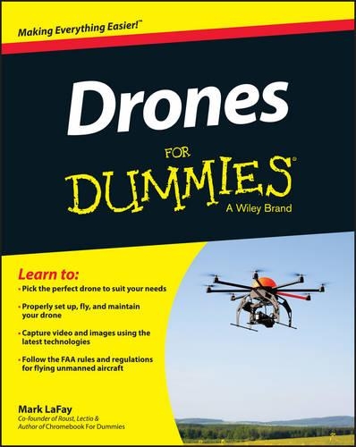 Бумажная книга «Drones For Dummies», автор Марк ЛаФэй - фото №1