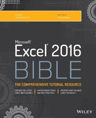 Бумажная книга «Excel 2016 Bible», автор Джон Валькенбах - фото №1
