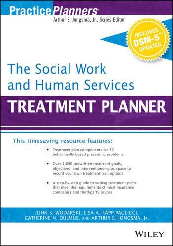 Бумажная книга «The Social Work and Human Services Treatment Planner, with DSM 5 Updates», автор Джон С. Водарски - фото №1