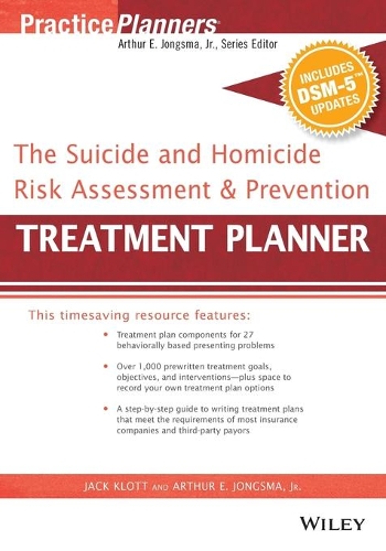 Бумажная книга «The Suicide and Homicide Risk Assessment and Prevention Treatment Planner, with DSM-5 Updates», автор Гастон Леру - фото №1