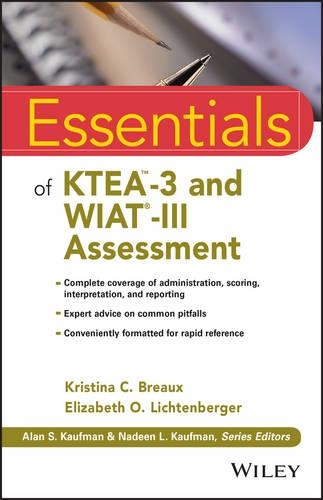 [object Object] «Essentials of KTEA-3 and WIAT-III Assessment», авторов Элизабет О. Лихтенбергер, Кристина К. Бро - фото №1