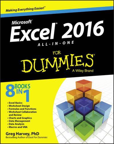 [object Object] «Excel 2016 All–In–One For Dummies», автор Г. Харві - фото №1