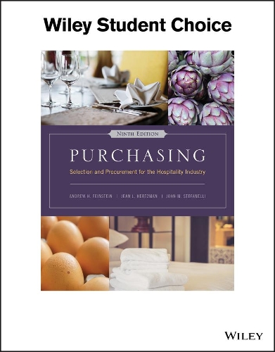 Паперова книга «Purchasing: Selection and Procurement for the Hospitality Industry», авторів Ендрю Х. Файнштейн, Жан Л. Герцман, Джон М. Стефанеллі - фото №1