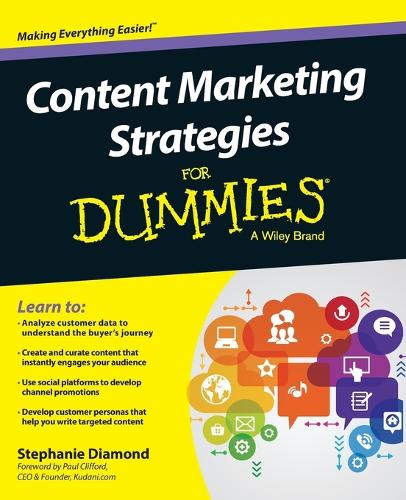 Паперова книга «Content Marketing Strategies For Dummies», автор Стефані Даймонд - фото №1