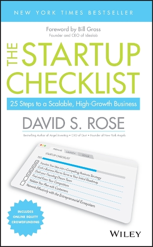 Паперова книга «The Startup Checklist: 25 Steps to a Scalable, High-Growth Business», автор Девід С. Роуз - фото №1