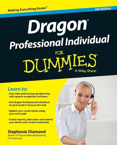 Паперова книга «Dragon Professional Individual For Dummies», автор Стефані Даймонд - фото №1