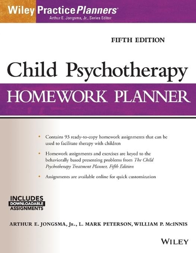 Бумажная книга «Child Psychotherapy Homework Planner», автор Гастон Леру - фото №1