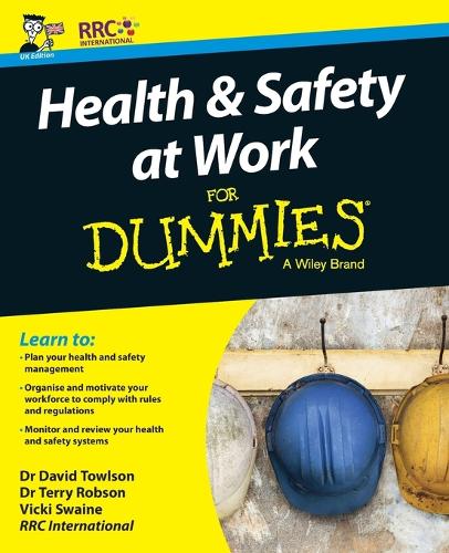 Паперова книга «Health and Safety at Work For Dummies», автор RRC - фото №1