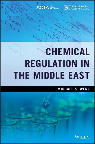 Бумажная книга «Chemical Regulation in the Middle East», автор Майкл С. Венк - фото №1