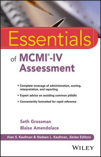 [object Object] «Essentials of MCMI-IV Assessment», авторов Блез Амендолас, Сет Д. Гроссман - фото №1