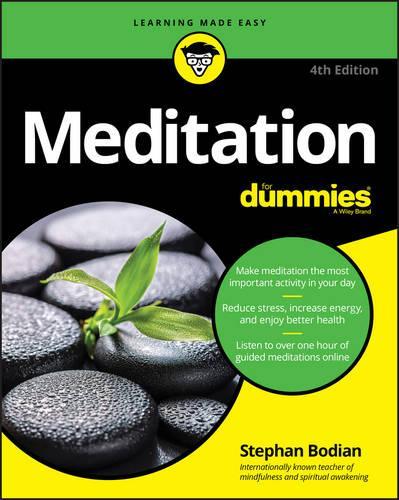 Бумажная книга «Meditation For Dummies», автор Стефан Бодиан - фото №1