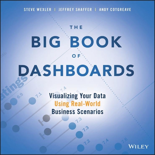 Паперова книга «The Big Book of Dashboards: Visualizing Your Data Using Real-World Business Scenarios», авторів Енді Котгрів, Джеффрі Шаффер, Стів Векслер - фото №1