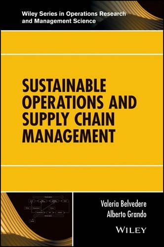 Бумажная книга «Sustainable Operations and Supply Chain Management», авторов Альберто Грандо, Валерия Бельведерская - фото №1