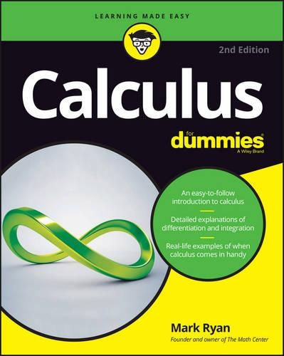 Бумажная книга «Calculus For Dummies», автор Марк Райан - фото №1