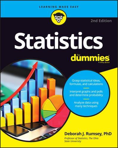 Паперова книга «Statistics For Dummies», автор Дебора Дж. Рамсі - фото №1