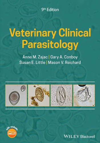 Паперова книга «Veterinary Clinical Parasitology», авторів Енн М. Заджак, Гаррі А. Конбой, Мейсон В. Рейхард, Сюзан Е. Літтл - фото №1