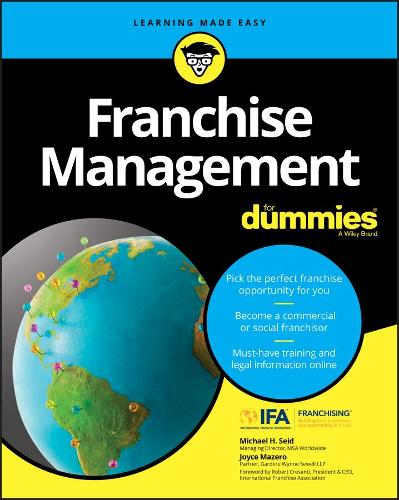 Паперова книга «Franchise Management For Dummies», авторів Джойс Мазеро, Майкл Х. Сейд - фото №1