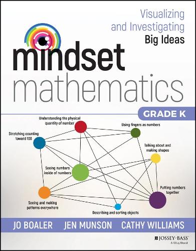 [object Object] «Mindset Mathematics: Visualizing and Investigating Big Ideas, Grade K», авторов Кэти Уильямс, Джен Мансон, Джо Боалер - фото №1