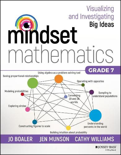 [object Object] «Mindset Mathematics: Visualizing and Investigating Big Ideas, Grade 7», авторів Кеті Уїльямс, Джен Мансон, Джо Боалер - фото №1