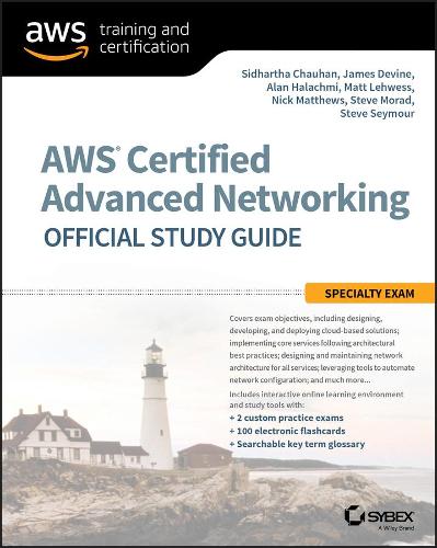 [object Object] «AWS Certified Advanced Networking Official Study Guide: Specialty Exam», авторів Алан Халахмі, Джеймс Девайн, Метт Левесс, Нік Метьюз, Сіддхартха Чаухан, Стів Морад, Стів Сеймур - фото №1