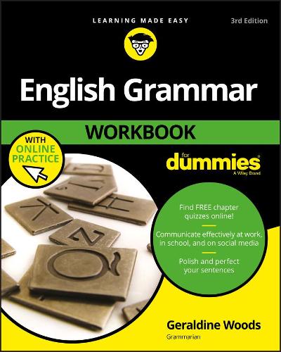 Бумажная книга «English Grammar Workbook For Dummies with Online Practice», автор Джеральдин Вудс - фото №1