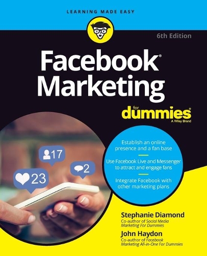 Паперова книга «Facebook Marketing For Dummies», авторів Джон Хейдон, Стефані Даймонд - фото №1