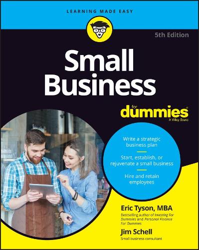 Бумажная книга «Small Business For Dummies», авторов Эрик Тайсон, Джим Шелл - фото №1