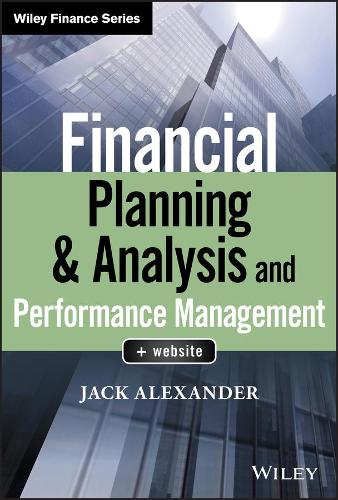 Бумажная книга «Financial Planning & Analysis and Performance Management», автор Джек Александер - фото №1