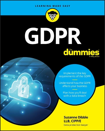 Бумажная книга «GDPR For Dummies», автор Сюзанна Диббл - фото №1