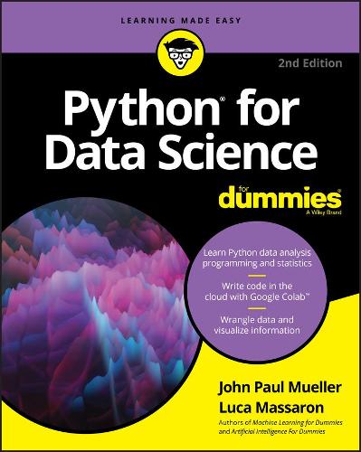 [object Object] «Python for Data Science For Dummies», авторов Джон Пол Мюллер, Лука Массарон - фото №1