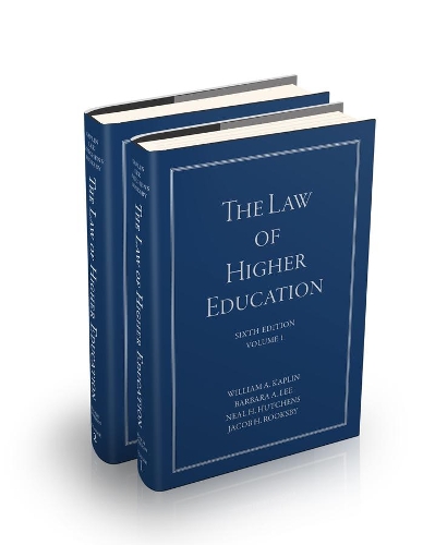 Паперова книга «The Law of Higher Education, 2 Volume Set», авторів Барбара А. Лі, Джейкоб Х. Руксбі, Ніл Х. Хатченс, Вільям А. Каплін - фото №1