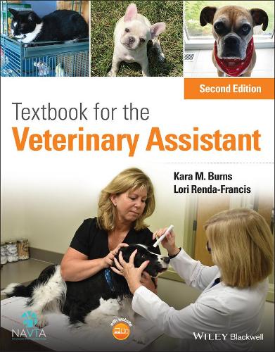 Паперова книга «Textbook for the Veterinary Assistant», авторів Кара М. Бернс, Лорі Ренда-Франсіс - фото №1