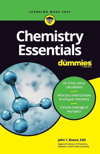 Паперова книга «Chemistry Essentials For Dummies», автор Джон Т. Мур - фото №1