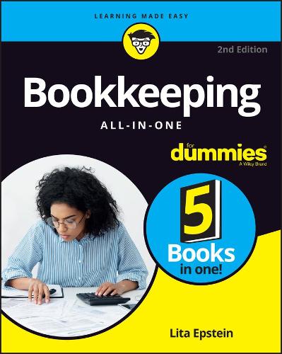 Паперова книга «Bookkeeping All-in-One For Dummies», авторів Джон А. Трейсі, Літа Епштейн - фото №1