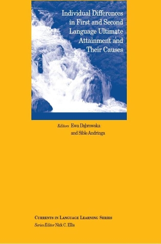 Бумажная книга «Individual Differences in First and Second Language Ultimate Attainment and their Causes», авторов Эва Дабровска, Сибл Андринга - фото №1