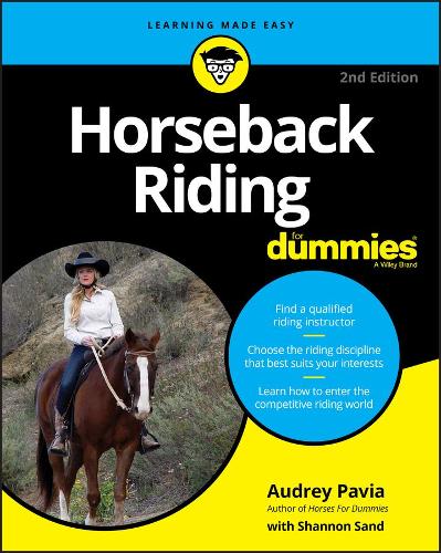 Паперова книга «Horseback Riding For Dummies», автор Одрі Павія - фото №1