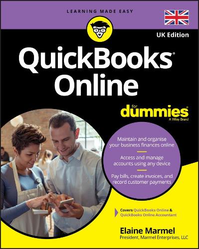 Бумажная книга «QuickBooks Online For Dummies (UK)», автор Элейн Мармел - фото №1