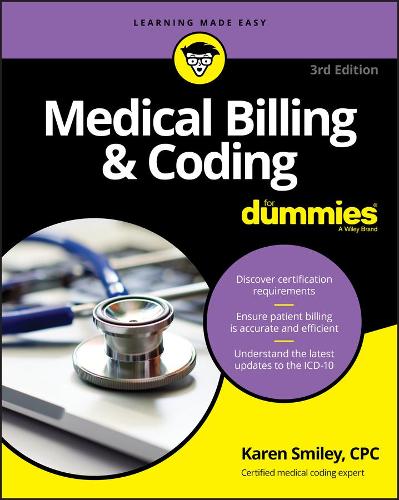 Бумажная книга «Medical Billing & Coding For Dummies», автор Карен Смайли - фото №1
