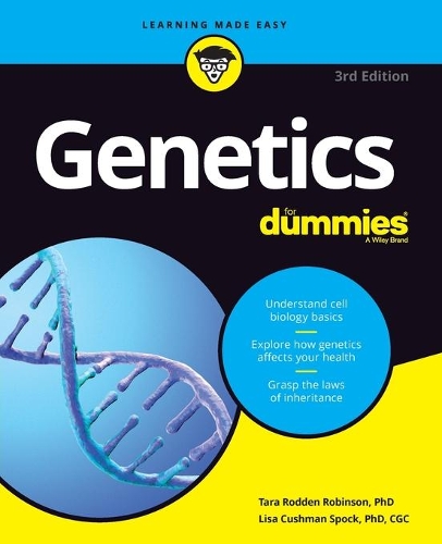 Паперова книга «Genetics For Dummies», авторів Ліза Спок, Тара Родден Робінсон - фото №1