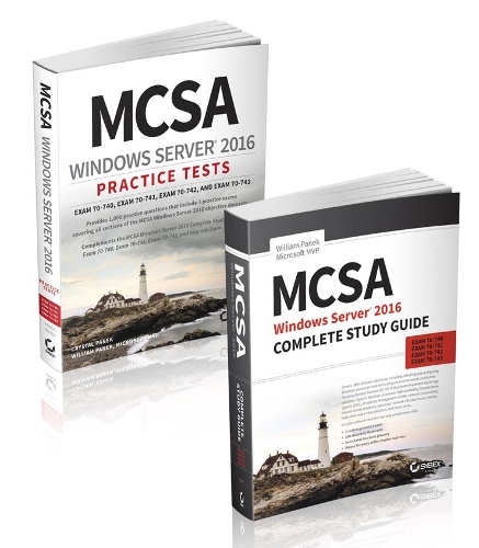 Бумажная книга «MCSA Windows Server 2016 Complete Certification Kit: Exam 70-740, Exam 70-741, Exam 70-742, and Exam 70-743», авторов Кристал Панек, Уильям Панек - фото №1