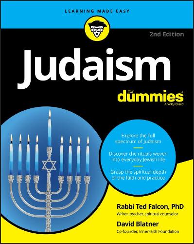 Бумажная книга «Judaism For Dummies», авторов Дэвид Блатнер, Тед Фалькон - фото №1