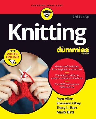 Паперова книга «Knitting For Dummies», авторів Марлі Бьорд, Пем Аллен, Шеннон Окі, Трейсі Л. Барр - фото №1
