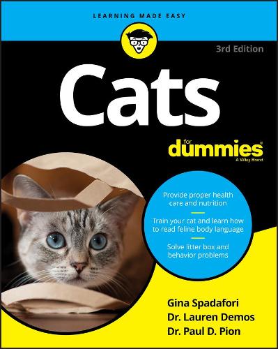 Бумажная книга «Cats For Dummies», авторов Джина Спадафори, Лорен Демос, Пол Д. Пион - фото №1