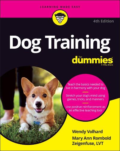 Бумажная книга «Dog Training For Dummies», авторов Мэри Энн Ромбольд-Зейгенфус, Венди Волхард - фото №1