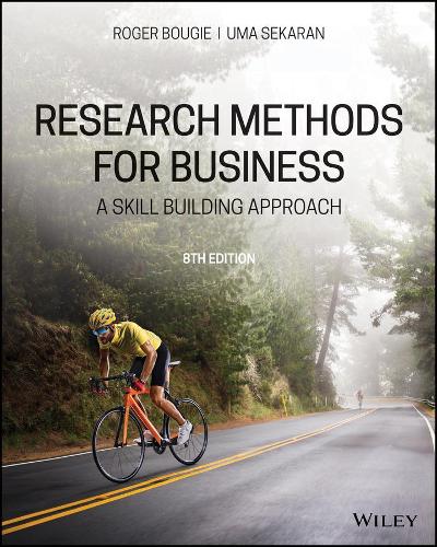Бумажная книга «Research Methods For Business: A Skill Building Approach», авторов Роджер Буги, Ума Секаран - фото №1