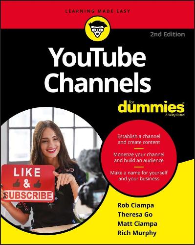 [object Object] «YouTube Channels For Dummies», авторів Метт Чампа, Річ Мерфі, Роб Чампа, Тереза Го - фото №1
