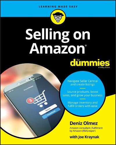 Паперова книга «Selling on Amazon For Dummies», авторів Деніз Ольмез, Джозеф Крайнак - фото №1