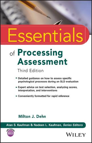 [object Object] «Essentials of Processing Assessment, 3rd Edition», автор Мілтон Дж. Ден - фото №1