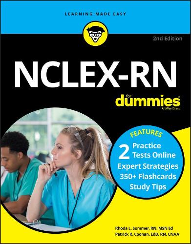 Паперова книга «NCLEX-RN For Dummies with Online Practice Tests», авторів Патрік Р. Кунан, Рода Л. Зоммер - фото №1